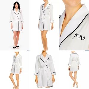 NWOT | XS/S | kate spade new york | Mrs. Bridal Robe